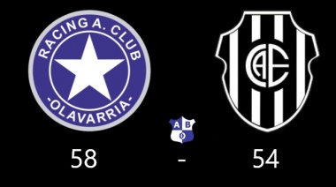 Racing se quedo con el primer juego en la cancha de Estudiantes