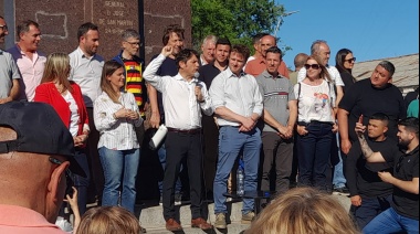 Axel Kicillof: "Nos hemos reunido para ganar en buena ley las próximas elecciones en las urnas"