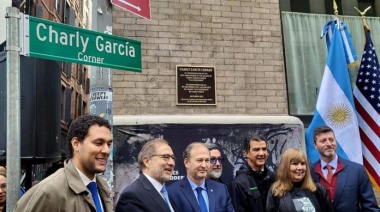 A 40 años de la salida de Clics Modernos, Charly García tiene su esquina en Nueva York