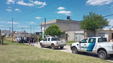 Un herido de bala en violento episodio