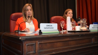 Cecilia Krivochen convocó a Sesión Extraordinaria del Concejo Deliberante