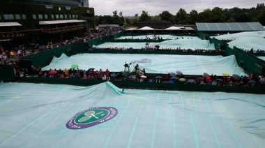 La lluvia y los Argentinos, los protagonistas de Wimbledon