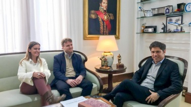 Wesner y Landívar mantuvieron un encuentro de trabajo con Kicillof