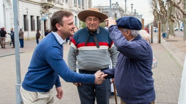 El Intendente Wesner despidió a los Gauchos Peregrinos de San José en su peregrinación a la Basílica de Luján