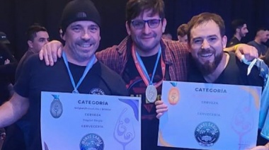 Oro y Plata en la Copa Argentina de Cervezas para una fábrica artesanal de nuestra ciudad