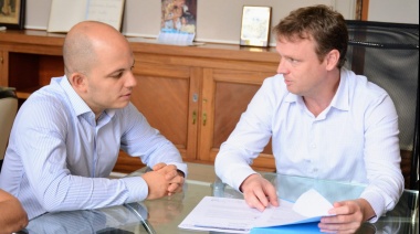 Wesner recibió al Diputado provincial Avelino Zurro