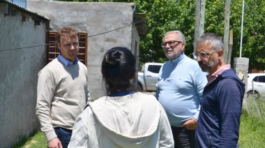 Wesner gestionó ante la Provincia apoyo para las familias más afectadas por el temporal