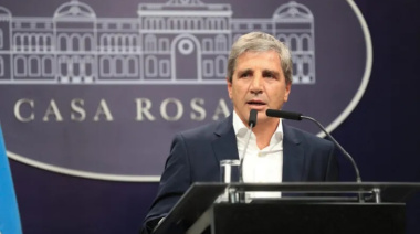 Luis Caputo acusó a la oposición: “Están tratando de voltear al Presidente”