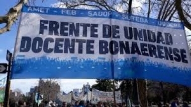 Docentes: la FEB ratifica el paro y el Gobierno avisó que descontará el día