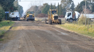 El Municipio continúa con los trabajos de mantenimiento de calles, sendas peatonales y parques