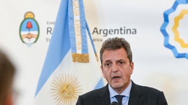 Massa anunció compensaciones económicas para comerciantes que sufrieron saqueos