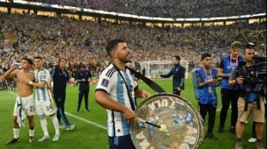 Kun Agüero reveló las intimidades de los festejos de Argentina tras ganar la Copa del Mundo