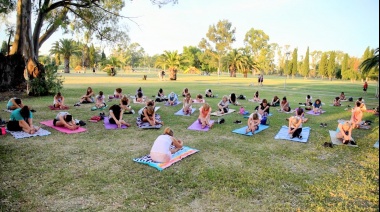 Se brindará una nueva Clase de Yoga en el Parque Helios Eseverri