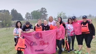 Ola Rosa se prepara para inaugurar un mural en Parque Sur