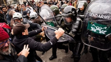 Otro miércoles de tensión entre jubilados y las fuerzas de seguridad en el Congreso