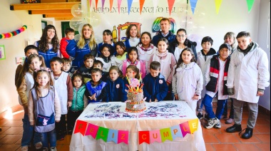 El intendente Wesner encabezó los festejos por el 40º aniversario del Jardín “Rinconcito Feliz” de Durañona
