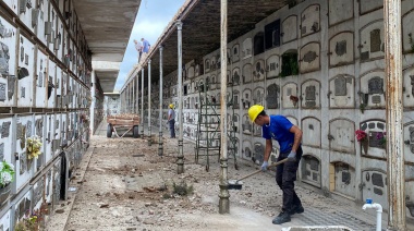 Se desarrollan trabajos de mantenimiento y mejora en el Cementerio Municipal