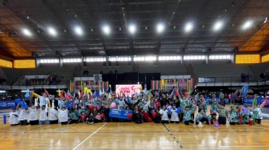 Más de 90 niños y niñas de Centros de Día Municipales participaron del Mini Gym 2025