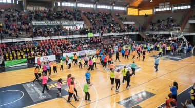 El Maxi Gimnasio del Club Estudiantes vibró al ritmo de un nuevo Muni Gym