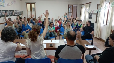 Masiva participación en las asambleas de Suteba en toda la Provincia