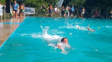 Los Centros de Día de la ciudad participaron de un encuentro de natación