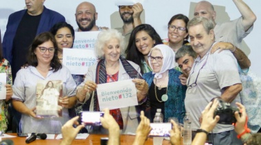 Abuelas de Plaza de Mayo anunció la restitución de la identidad del nieto 133