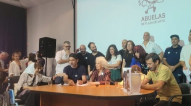 Abuelas de Plaza de Mayo contó la historia de la nieta 139
