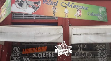 Locales vacíos, comercios con liquidaciones y cada vez menos movimiento en la ciudad