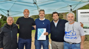 Monte Pelloni: se firmó un convenio que permite crear un Espacio para la Memoria
