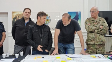 Tras el temporal el gobierno bonaerense asistirá a 45 municipios