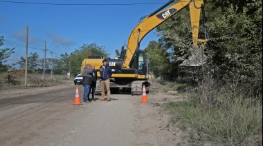 Se realizan obras de mejoramiento de caminos rurales