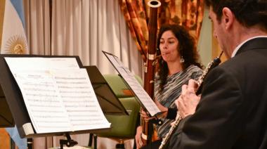 Concierto de "Vientos en Olavarría” en el marco del 130° aniversario de la Sociedad Francesa