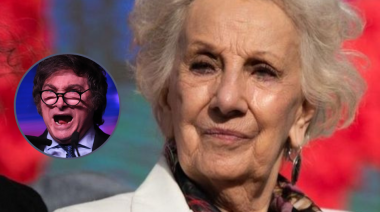 Estela de Carlotto se manifestó en contra de lo dicho por Milei