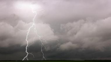 Emiten alerta amarilla por tormentas para este sábado en Olavarría y la región