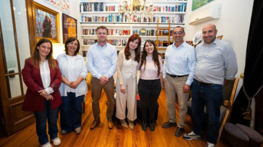 Maximiliano Wesner visitó a Cristina Kirchner