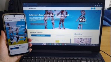 Se relanzó la web “Juicios de Lesa Humanidad en tiempo real”