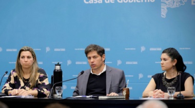 Kicillof anunció la creación de una línea específica para el acompañamiento de personas mayores