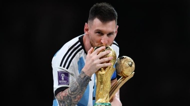 Messi conmemoró el triunfo de Argentina en el Mundial Qatar 2022