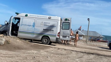 Tragedia en Claromecó: un hombre murió mientras se bañaba con su hijo en el mar