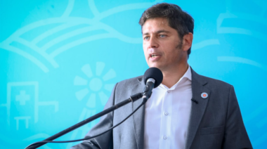 Axel Kicillof: “Hay una boleta que dice Fuerza Patria y es la única que se opone a la política de Javier Milei”