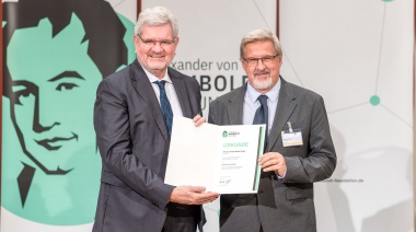 El Dr. Gustavo Politis recibió el Premio de Investigación Humboldt