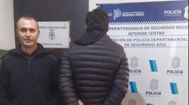 Un olavarriense de 39 años fue detenido por violencia familiar y de género