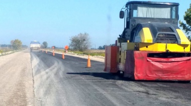 La Provincia sigue con las obras de repavimentación en la Ruta Provincial N°51