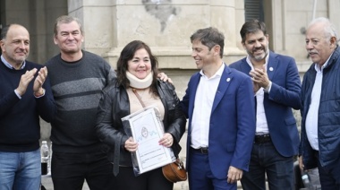 Kicillof anunció inversiones de $978 millones en un partido de la provincia