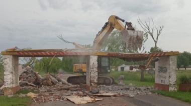 El Municipio retira el limitador de altura que se cobró la vida de muchos olavarrienses