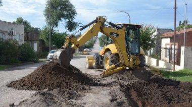 El Municipio continúa realizando obras de mantenimiento en Sierras Bayas