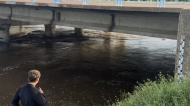 El Municipio continúa con las tareas de monitoreo del Arroyo Tapalqué y la asistencia a familias