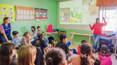 Se llevó adelante un Taller de Compostaje en el CEC Nº 805 de Sierras Bayas