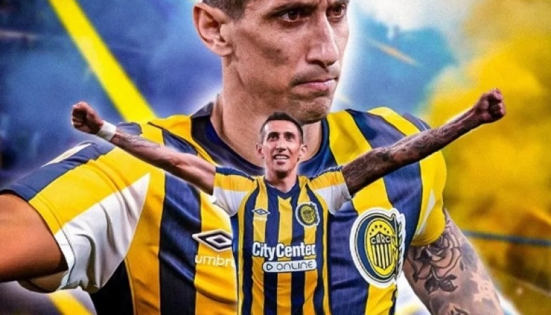 Ángel Di María regresa a Rosario Central y emociona al pueblo canalla