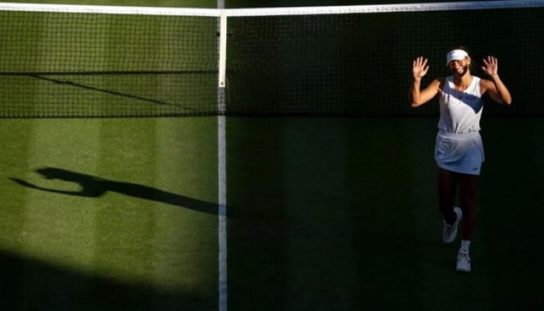 La marplatense Solana Sierra cerró su histórica participación en Wimbledon
